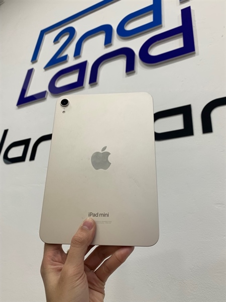 iPad Mini 7 (A17 Pro) - ZA/A - 128GB - Bản wifi - Màu starlight - Pin 100% - Ngoại hình: 98% - Box, kèm ốp lưng
