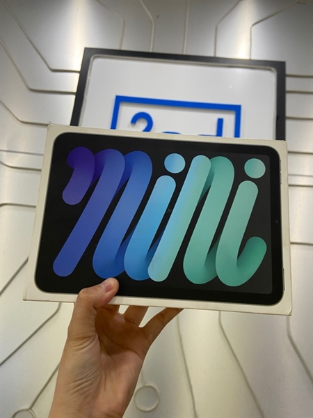 iPad Mini 7 - LL/A - 256GB - Bản Wifi - Pin 100% - Chu kì sạc 4 lần - Màu xám - Ngoại hình: 99% - FullBox