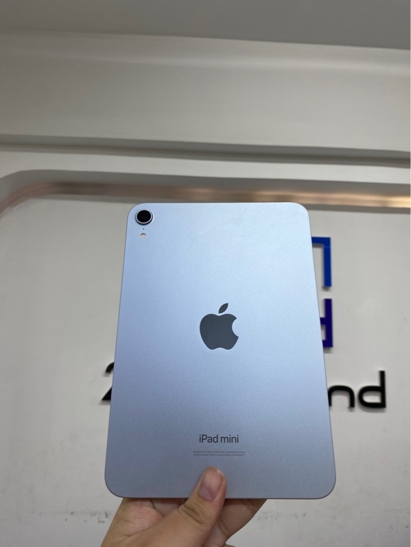 iPad mini 7 - Wifi - ZA/A - IOS 26.6.1 - 128gb - Màu xanh - Pin 100% chu kỳ sạc 43 - Ngoại hình 98% - Kèm box - Còn BH đến 10/01/2027