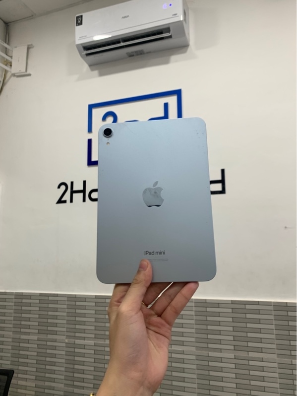 iPad mini 7 - Za/a - 256gb - Wifi - Màu xanh - Pin 92% - Ngoại hình: 98% - Màn trầy - Body