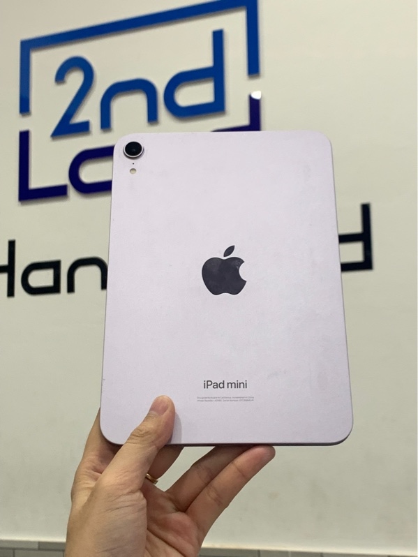 iPad mini 7 - ZA/A - 64GB - Màu tím - Pin 94% chu kì sạc 112 lần - Ngoại hình: 98% - Box