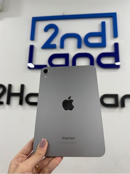 iPad Mini 7 - ZA/A - IOS 26.1 - Wifi - 128GB - Màu xám - Pin 100% chu kỳ 44 - Ngoại hình 98% - Màn hở - Body