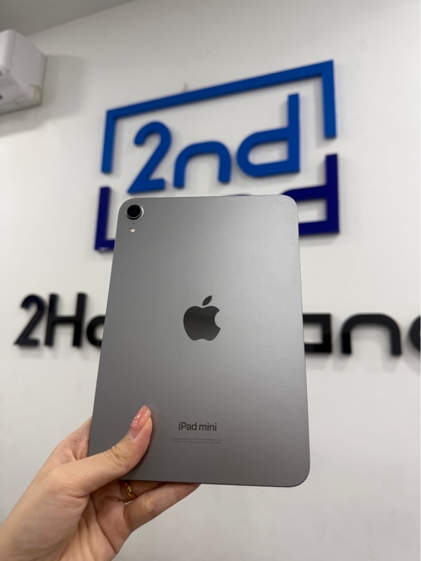 iPad mini 7 - ZA/A - ios 26.5.2 - 128gb - Wifi - Màu xám - Pin 100% chu kỳ 23 - Ngoại hình 98% - Fullbox