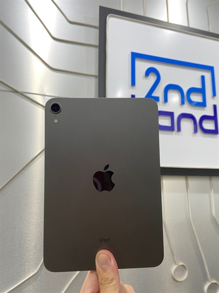 iPad Mini Gen 6 - LL/A - 64GB - Bản Wifi - Pin 81% - Màu xám - Ngoại hình: 98% - Màn ép kính - Body
