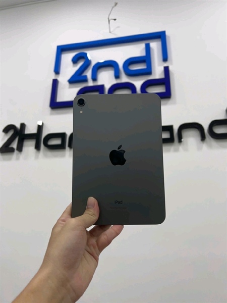 iPad Mini Gen 6 - LL/A - 64GB - IOS 18.5 - Bản wifi - Pin 83% - Màu xám - Ngoại hình 98% - Body