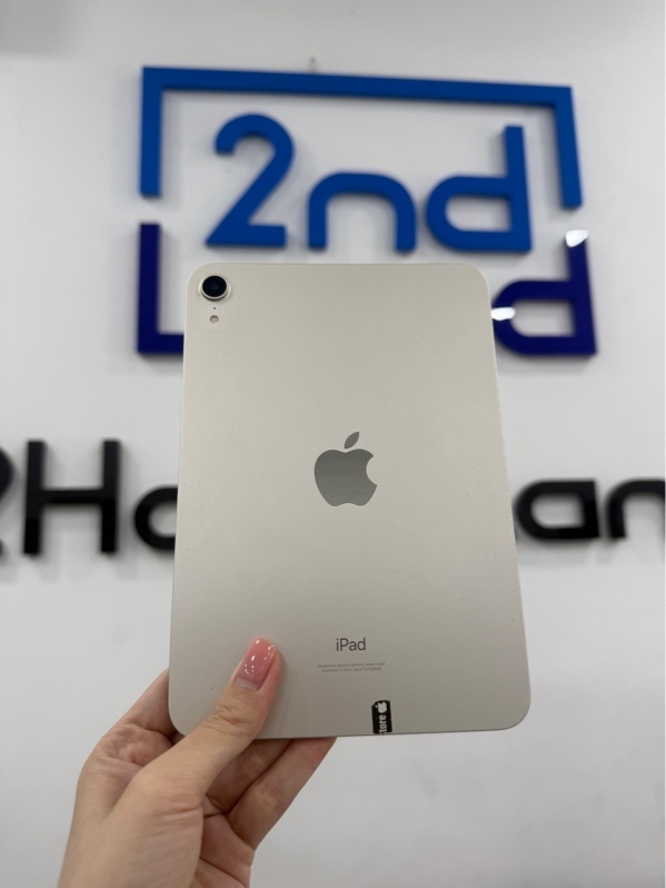 iPad mini gen 6 - LL/A - IOS 26.5 - 64GB - WIFI - Màu bạc - Pin tốt - Ngoại hình 97% - Máy trầy cấn , cổng C không nhận dữ liệu - Body