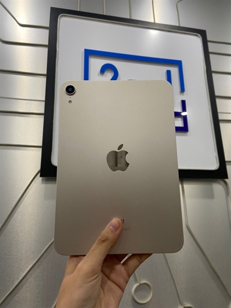 iPad Mini Gen 6 - ZA/A - 256GB - Pin 83% - Màu bạc - Ngoại hình: 97% - Body