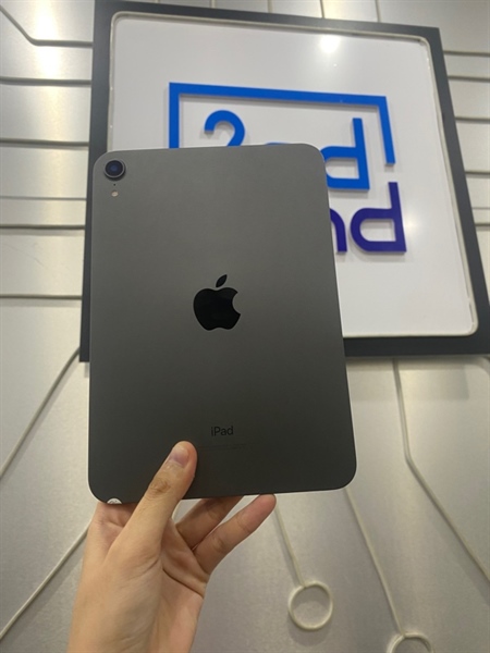 iPad Mini Gen 6 - ZA/A - 64GB - Bản wifi - Pin 83% - Màu đen - Ngoại hình: 98% - Body