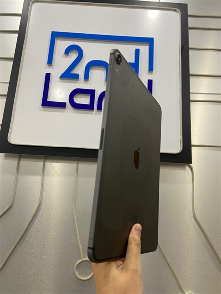 iPad Pro 11 inch 2018 - 2J/A - 64GB - Bản 4G - Pin 90% - Màu xám - Ngoại hình: 97% - màn viền ám vàng - Body 1