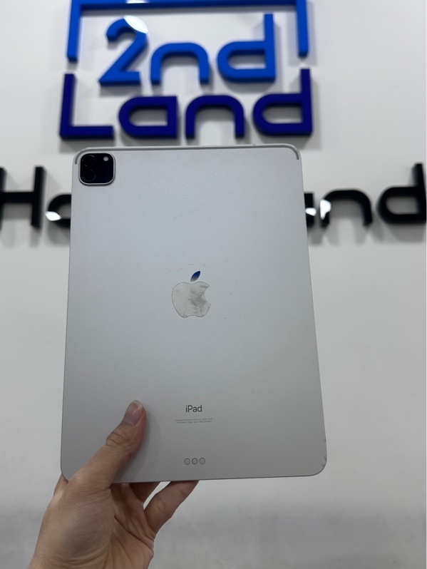 iPad Pro 11 inch Gen 2 WiFi - Hàng CPO - LL/A - 1TB - IOS 27.0 - Pin 93% - Màu bạc - Ngoại hình 97% - Kèm box + ốp