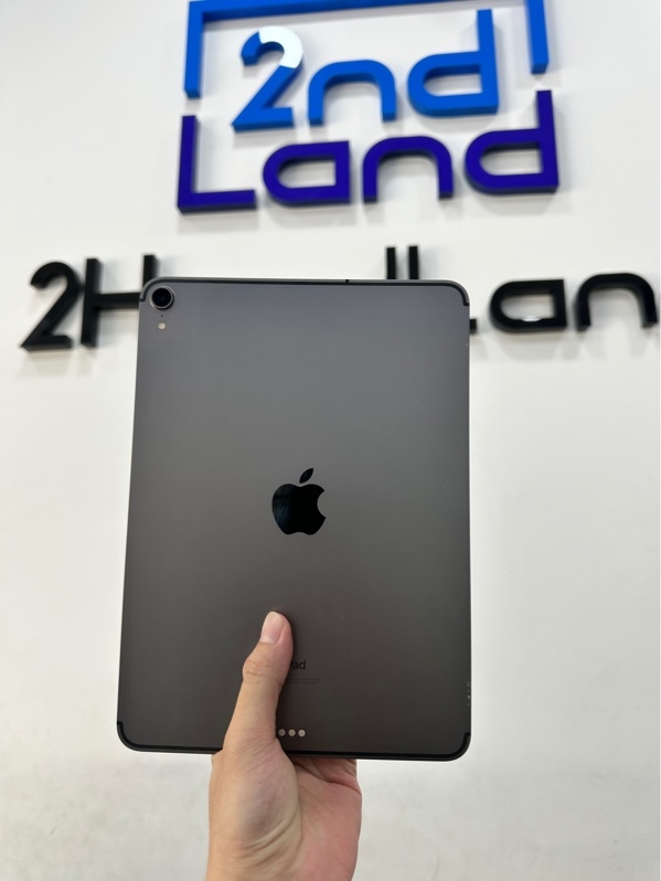 iPad Pro 11inch (2018) 4G - J/A - 64GB - IOS 18.5 - Pin 86% - Màu xám - Ngoại hình 97% - Body