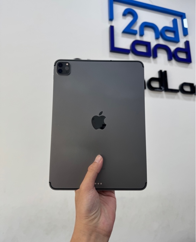 iPad Pro (11inch) Gen 2 4G - 2J/A - 128GB - IOS 26.2.1 - Pin 91% - Màu xám - Ngoại hình 98% - Body
