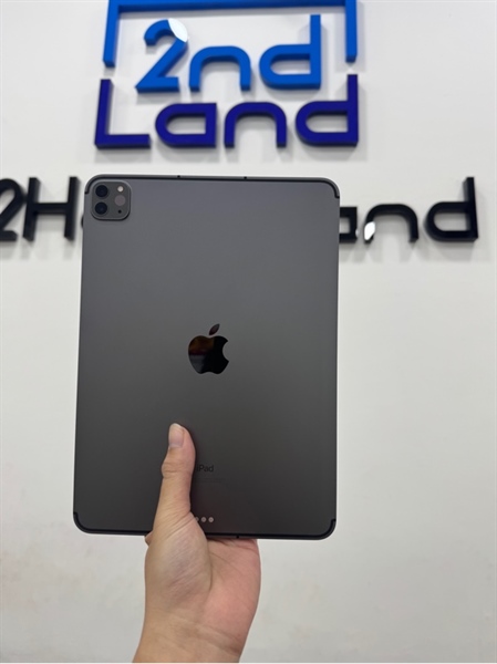 iPad Pro 11inch (Gen 3) 2021 M1 - 5G - LL/A - 256GB - IOS 26.2.1 - Pin 91% - Màu xám - Ngoại hình 98% - Body