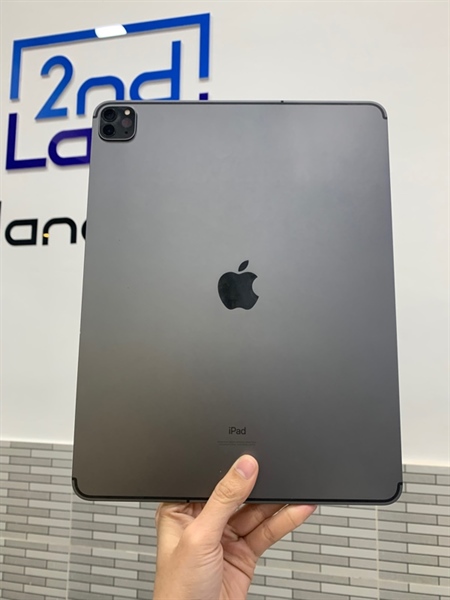 iPad Pro 12.9 inch Gen 4 - Wifi 4G - ZP/A - 128GB - Màu xám - Pin 86% chu kì sạc 181 lần - Ngoại hình: 98% - Màn ám hồng nhẹ - Body
