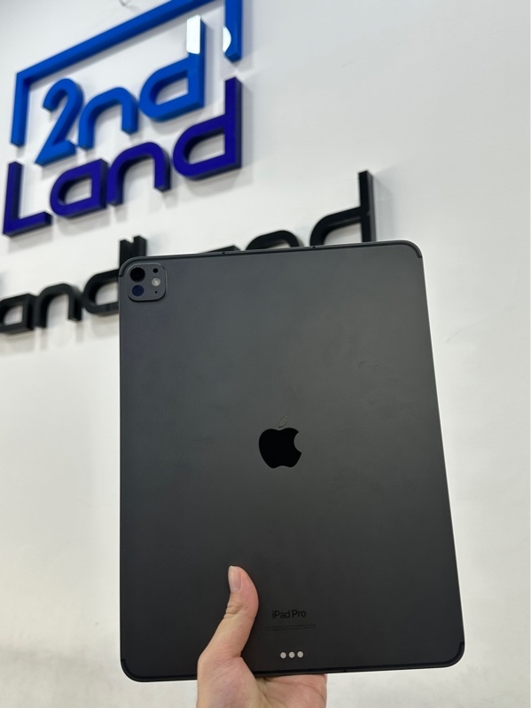 iPad Pro 13-inch (M4) 5G - LL/A - 256GB - IOS 26.5 - Pin 100% ( Sạc 127 lần ) - Màu xám - Ngọai hình 98% - Body