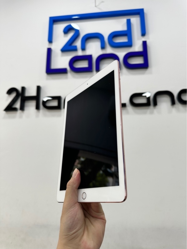 iPad Pro 9.7inch 4G - 2J/A - 32GB - IOS 16 - Pin 92% - Màu hồng - Ngoại hình 97% - Màn ám - Body