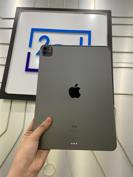 iPad Pro Gen 2 11inch-2020 - LL/A - 128GB - Bản Wifi - IOS26 - Pin 90% - Màu xám - Ngoại hinh: 98% - màn trầy, màn ép kính - Body