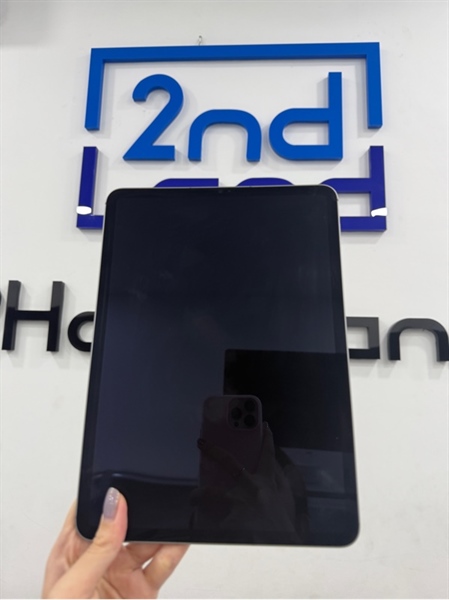 iPad pro gen 4 M2 - 11 inch - ZA/A - IOS 18.5 - 4G - 256GB - Màu xám - Pin 92% - Ngoại hình 98% - Màn hồng nhẹ - Kèm sạc 2