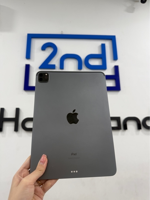 iPad pro M1 - 11 inch - Za/a - IOS 26.5 - Bản Wifi - 128Gb - Màu xám - Pin 89% - Ngoại hình 97% - Màn ám vàng, cấn góc - Kèm box