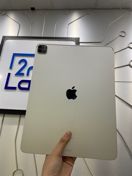 iPad Pro M1 12.9 inch - ZA/A - 128GB - Bản Wifi - Pin 86% - Màu bạc - Ngoại hình: 97% - màn hồng viền - Body