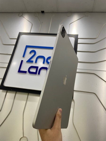 iPad Pro M1 12.9 inch - ZA/A - 128GB - Bản Wifi - Pin 86% - Màu bạc - Ngoại hình: 97% - màn hồng viền - Body