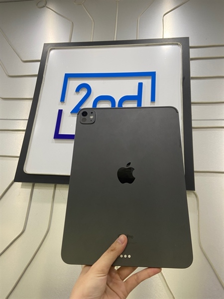 iPad Pro M4 11inch - ZA/A - 256GB - IOS 26 - Bản Wifi - Pin 100% - Chu kì sạc 8 lần - Màu đen - Ngoại hình: 98% - FullBox - Còn bảo hành Apple tới 28/9/2026 1
