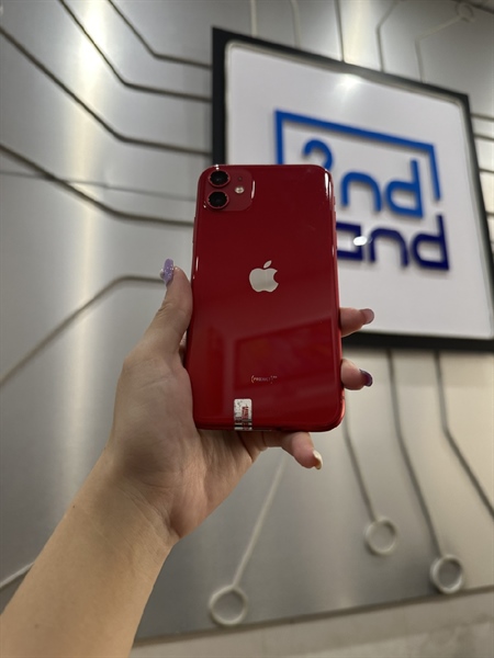 iPhone 11 - 128GB - LL/A - ios 16.7 - Màu Đỏ - Ngoại hình 98% - Pin 90% LK Apple chính hãng