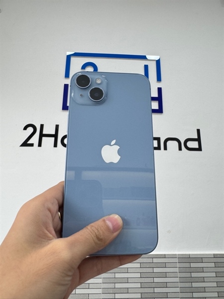 iPhone 14 Plus - VN/A - Xanh - 128GB - Pin 100% -Ngoại hình 98% - Kèm box