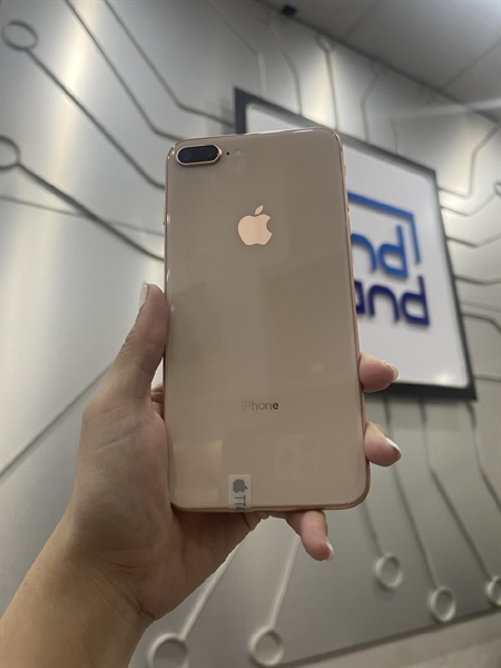 iPhone 8 Plus - 64GB - LL/A - ios 15.6.1 - Màu Rose Gold - Ngoại hình 99% - Pin 100%