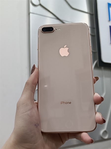 iPhone 8 Plus - 64GB - LL/A - ios 16.7 - Màu Rose God - Ngoại hình 99% - Pin 100%