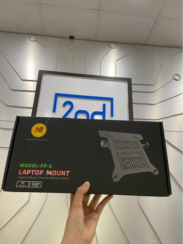Kẹp màn hình laptop NB FP-2 - 13-17 inch - Màu đen - Ngoại hình: 98% - FullBox