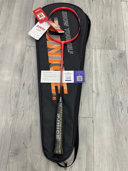 Khung vợt cầu lông JNiCE TPY CP 8000 - Màu đỏ đen - Ngoại hình: 99% - Kèm túi 1