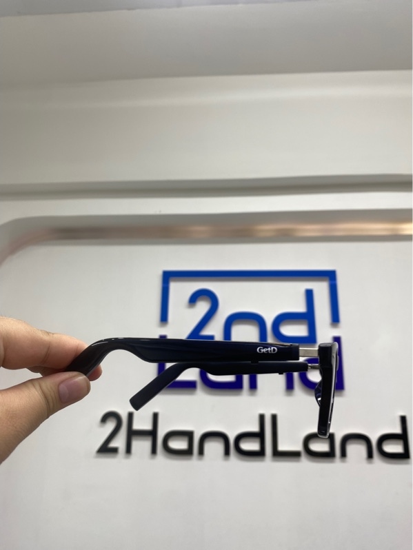 Kính GetD AI Audio Glasses GG13 - Màu đen - Ngoại hình 97.5% - Kèm Box, sạc
