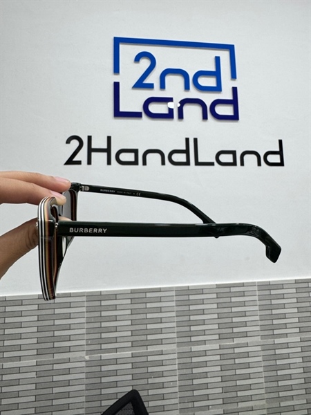 Kính mát Burberry BE4337 3927/73 - Màu xanh - Ngoại hình: 98% - Box 4