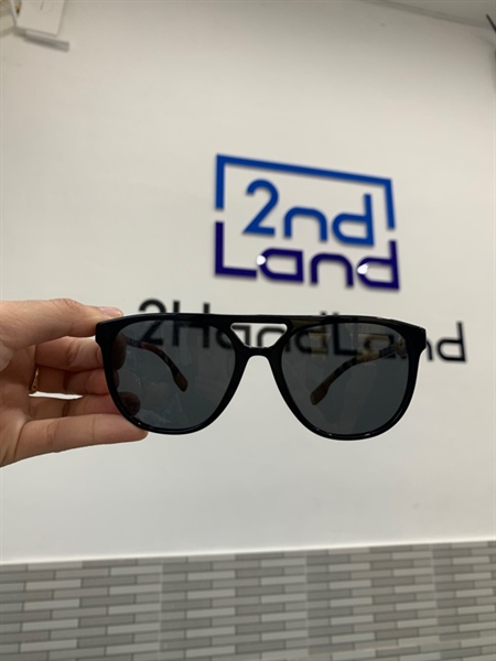 Kính Mát Burberry Grey Aviator Men's Sunglasses BE4302 300187 56 - Màu nâu - Ngoại hình: 98% - Body