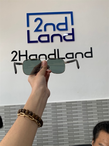 Kính mát Gucci Aviator Men's GG0422S - Màu xanh - Ngoại hình: 98% - Kèm hộp đựng 2