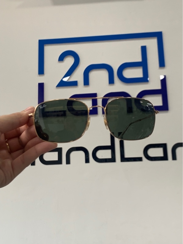 Kính mắt Rayban 3611 - Màu đồng - Ngoại hình: 97% - Trầy kính nhẹ - Kèm túi