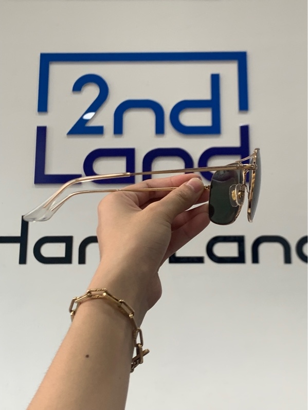 Kính mắt Rayban 3611 - Màu đồng - Ngoại hình: 97% - Trầy kính nhẹ - Kèm túi
