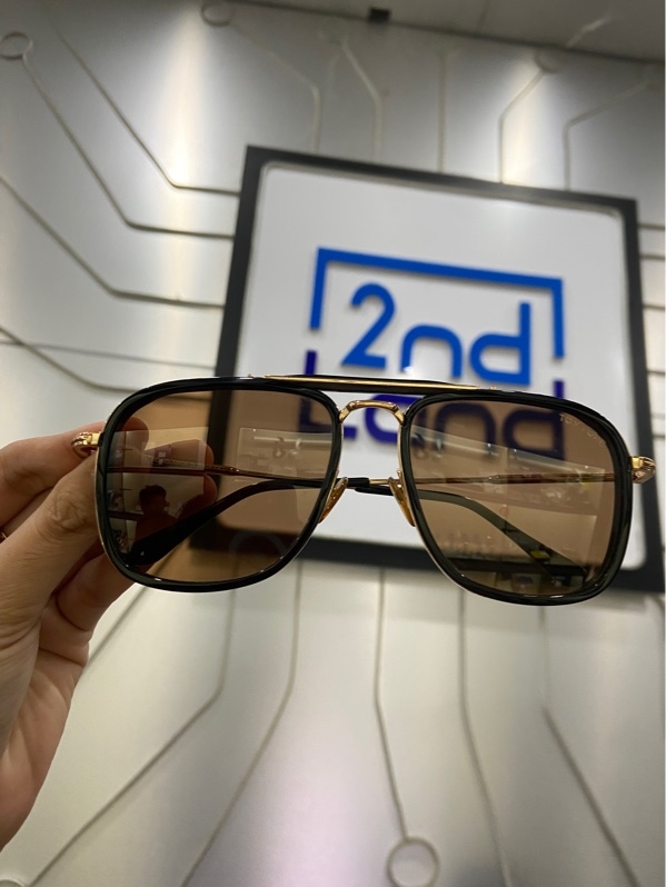 Kính mát TOMFORD Men's Huck - TF/665 01E - Màu nâu - Ngoại hình: 98% - Xước kính - Kèm túi