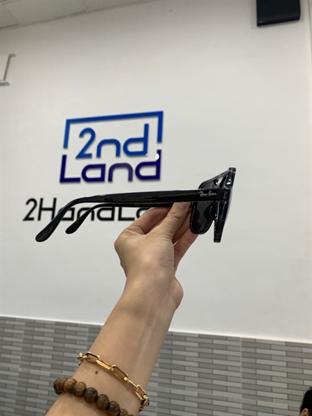 Kính Mát Unisex Rayban 0RB4357_601/B158.IS Màu Đen - Ngoại hình: 98% - Box 1