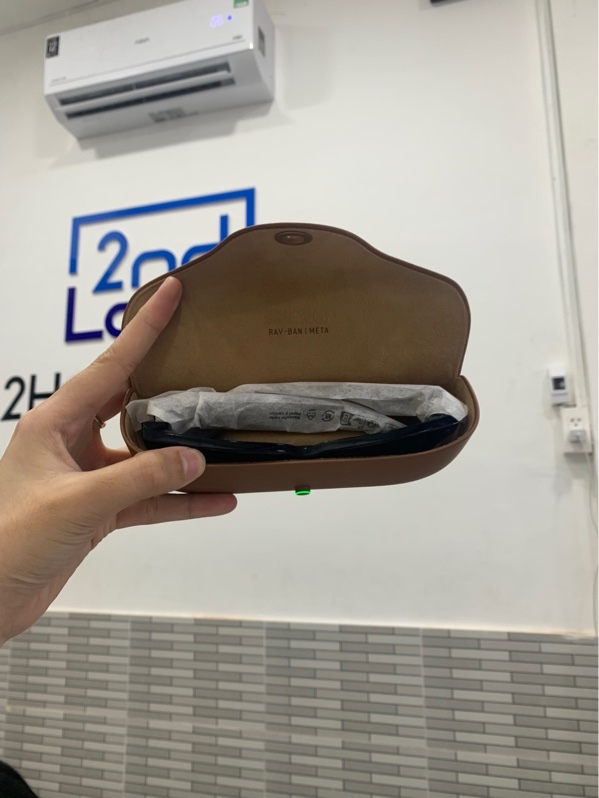 Kính Meta Rayban Gen 2 Wayfarer - Size M - Màu xanh đen - Openbox