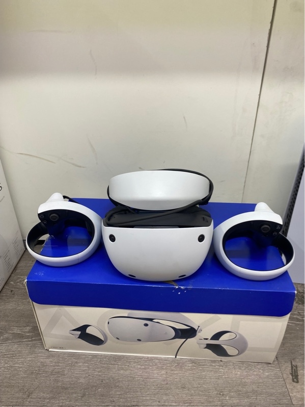 Kính PS VR2 Sony - Màu trắng - Ngoại hình 97,5% - Kính bị mờ - Kèm box