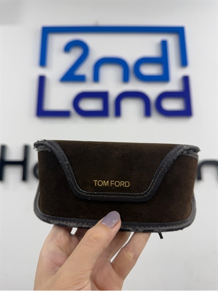 Kính râm Tom Ford Tomaso TF691 28E Gold Lens Sonnenbrille Brown 58-18-145 - Màu vàng đồng - Ngoại hình 98% - Kèm túi đựng