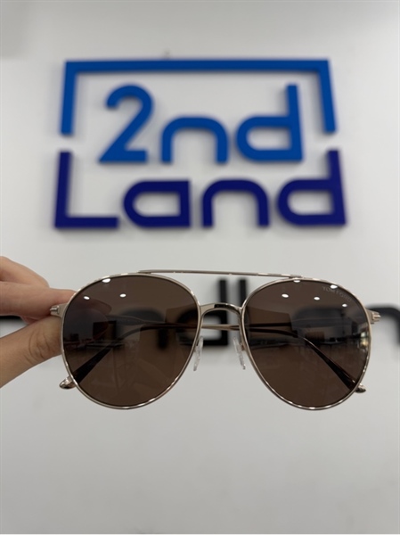 Kính râm Tom Ford Tomaso TF691 28E Gold Lens Sonnenbrille Brown 58-18-145 - Màu vàng đồng - Ngoại hình 98% - Kèm túi đựng 1