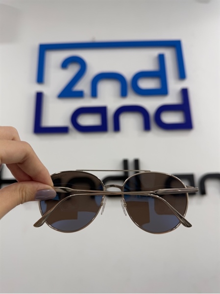 Kính râm Tom Ford Tomaso TF691 28E Gold Lens Sonnenbrille Brown 58-18-145 - Màu vàng đồng - Ngoại hình 98% - Kèm túi đựng 2