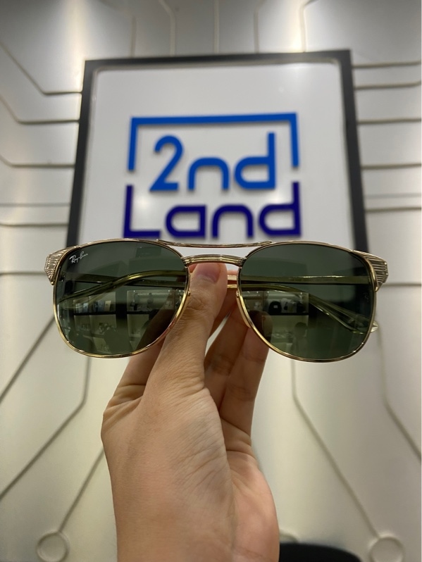 Kính Rayban RB3429 Sigset - Màu vàng gold - Ngoại hình: 97% - Kèm túi
