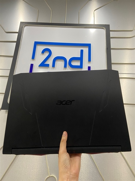 Laptop Acer AN515 - i5-11400 - Ram 16GB SSD 512GB - RTX 3050 - Pin 70% - Màu đen - Ngoại hình: 98% - Màn ám hồng bầm nhẹ - Kèm sạc