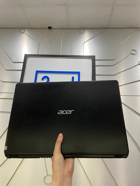 Laptop Acer Aspire 3 A315-56 - I3-1005G1- Ram 12/256GB SSD - Pin 71% - Màu đen - Ngoại hình: 97% - Cấn bể 1 góc, màn ám hồng, in phím, vài đốm phản quang - Kèm sạc