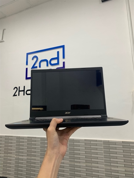 Laptop Acer Aspire 7 (A715-43G) - Ryzen 5625U - RTX 3050 4GB - Ram 16GB/SSD 512GB - Màu đen - Pin 72% - Ngoại hình: 98% - Màn ám vàng hồng nhẹ - Kèm sạc 1