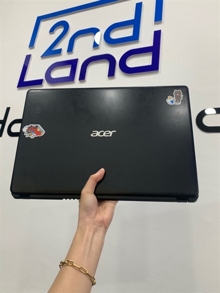 Laptop Acer Aspire A315-56 - i3-1005G1 - Ram 4GB/SSD 256GB - Màu đen - Pin 64% - Ngoại hình: 96% - Màn phản quan, ám hồng, in phím, loa rè, camera mờ - Body, kèm sạc